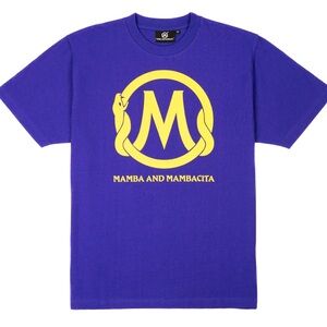 Mamba and Mambacita L.A. royal tshirt size Large